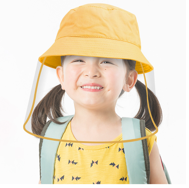 Thumbnail: Baby anti-droplets, fisherman hat, detachable face shield, children's epidemic p