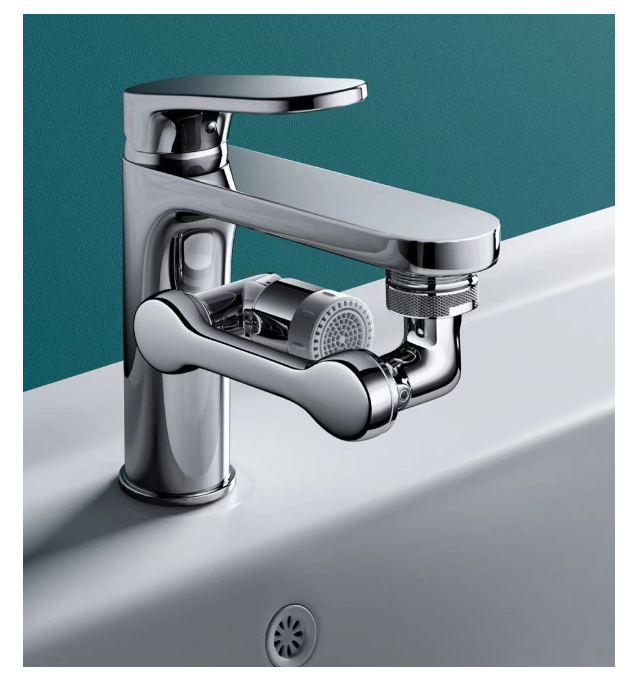 Thumbnail: 1080° Rotatable Mechanical Arm Swivel Extension Faucet, Faucet Extender, Suitabl