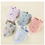 Thumbnail: 5 Pack Boys and Girls Baby Spit Scarves Soft Cotton Baby Scarves