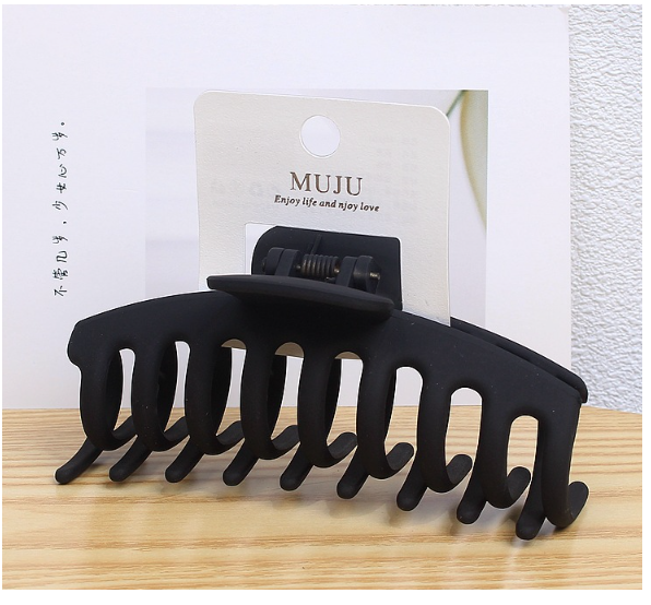 Thumbnail: Korean style new large hair clip, strong fixed hair clip, anti-slip claw clip
