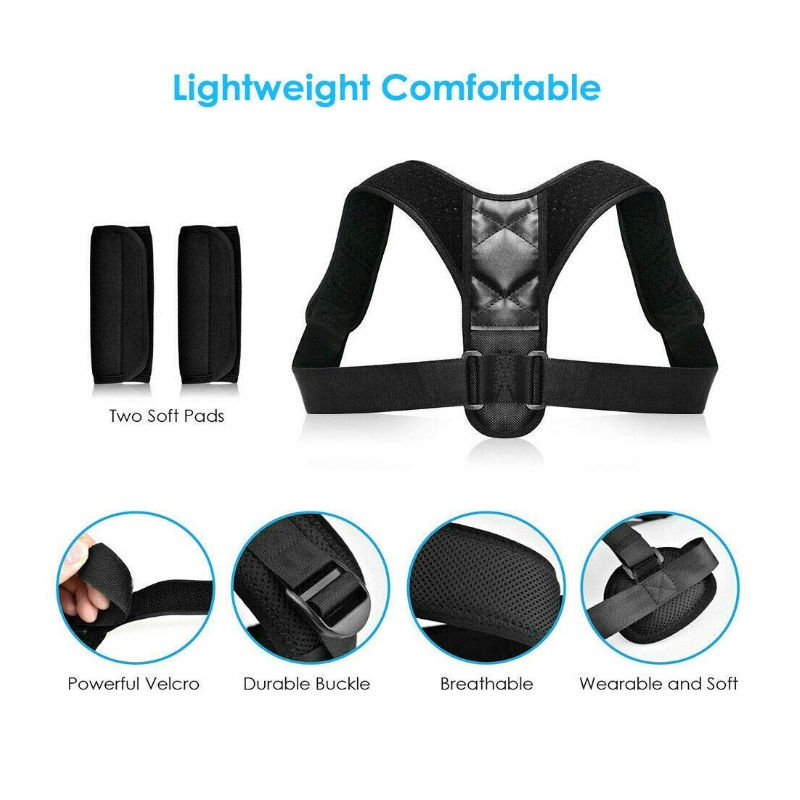 Thumbnail: Best Posture Corrector & Back Support Brace Shoulder Upper Back Neck Pain Relief