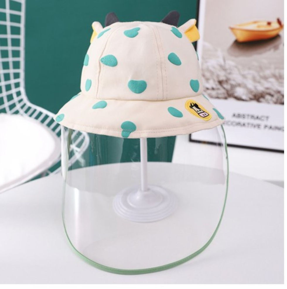 BBSun Hats Face Shield UV Protection Cotton Hat for Baby Kids Bucket Hat