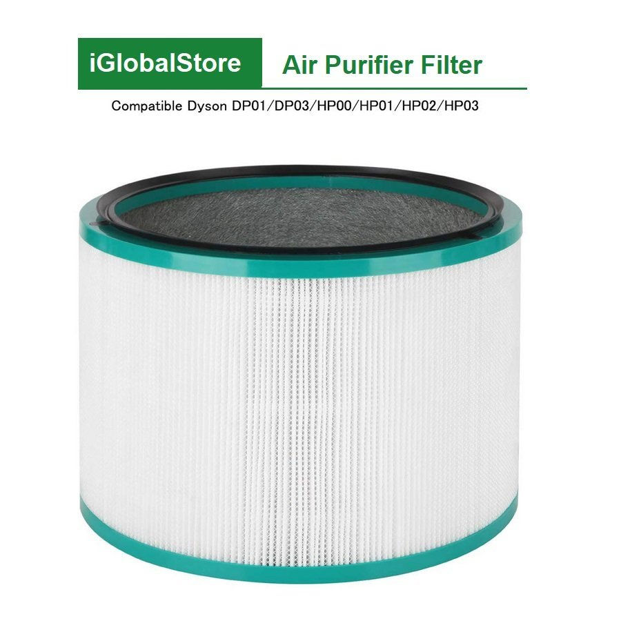 HEPA Filter Compatible with Dyson HP01, HP02, HP03, DP01, DP03 Desk Purifiers