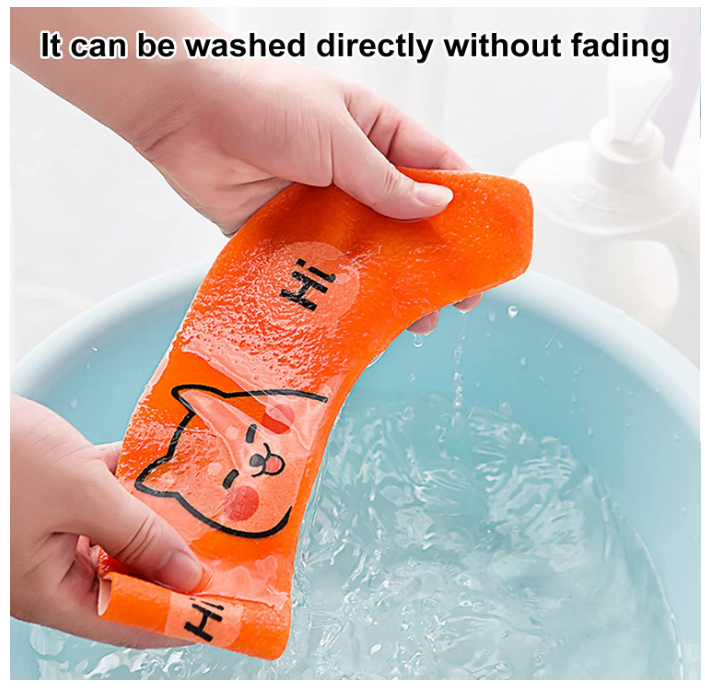 Thumbnail: Toilet seat sticker easy to paste toilet sticker washable cartoon cute pattern