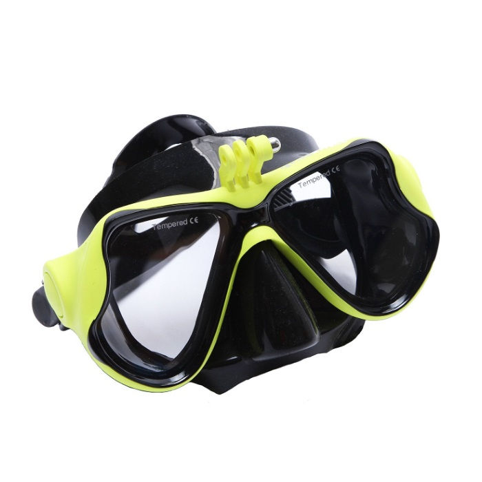 Thumbnail: Diving Mask Scuba Snorkel Goggles Face Glasses Mount for GoPro Hero 8 7 6 5 3+42