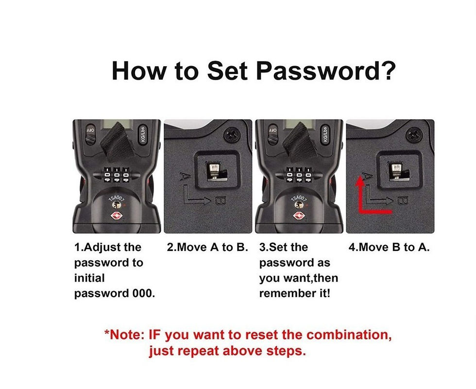 Thumbnail: Luggage belt TSA code lock; cross-shaped design adjustable luggage belt (TB030)