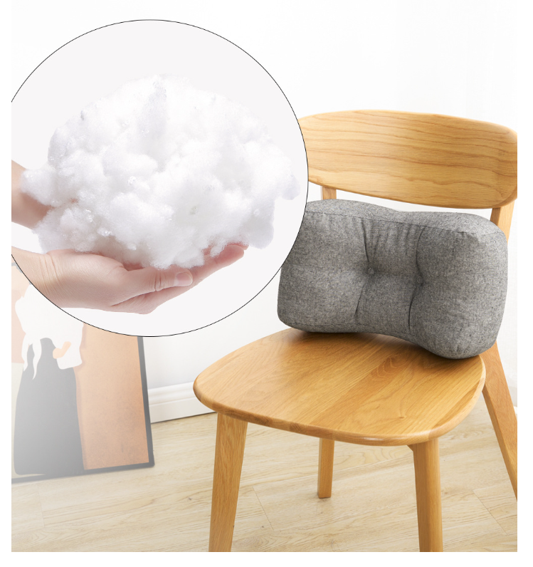 Thumbnail: Lumbar pillow, thick support, suitable for ventilation, suitable for office/comp