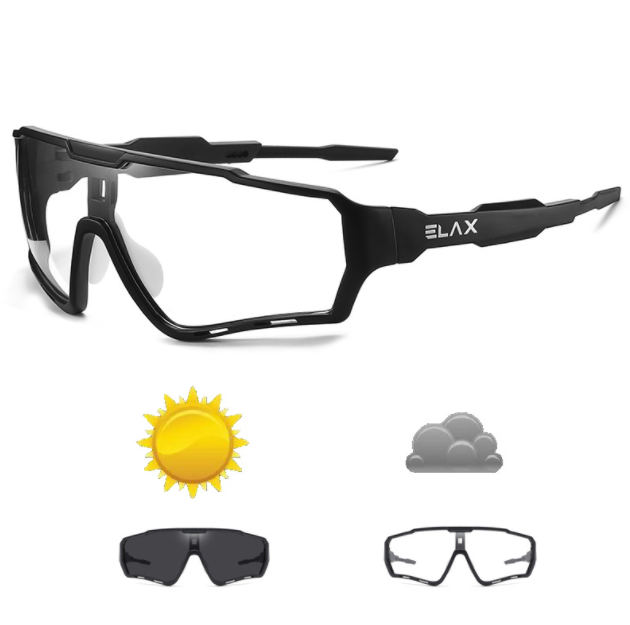 Thumbnail: Sports Outdoor Glasses Color-changing lenses that automatically brighten or dark