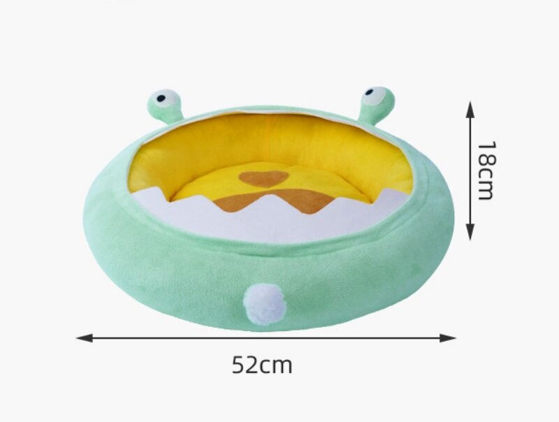 Thumbnail: Cat Bed Winter Warm Monster Cat Nest, Cave Bed Anti-Slip Pet Bed