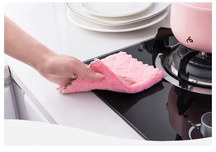 Thumbnail: Kitchen Towels, Reusable Cleaning Cloths, Easy Clean, Multipurpose Wipes (Pack o