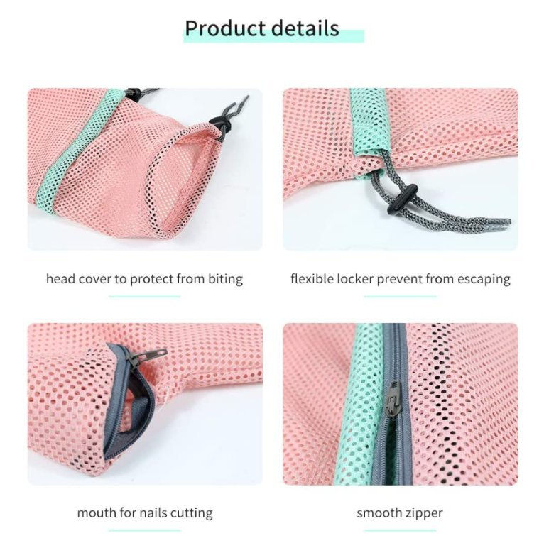 Thumbnail: Detachable Pet Cat Grooming Bag Adjustable Bag for Small Big Cat Washing