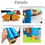 Thumbnail: Portable telescopic table tennis net rack, durable and wear-resistant, high stur