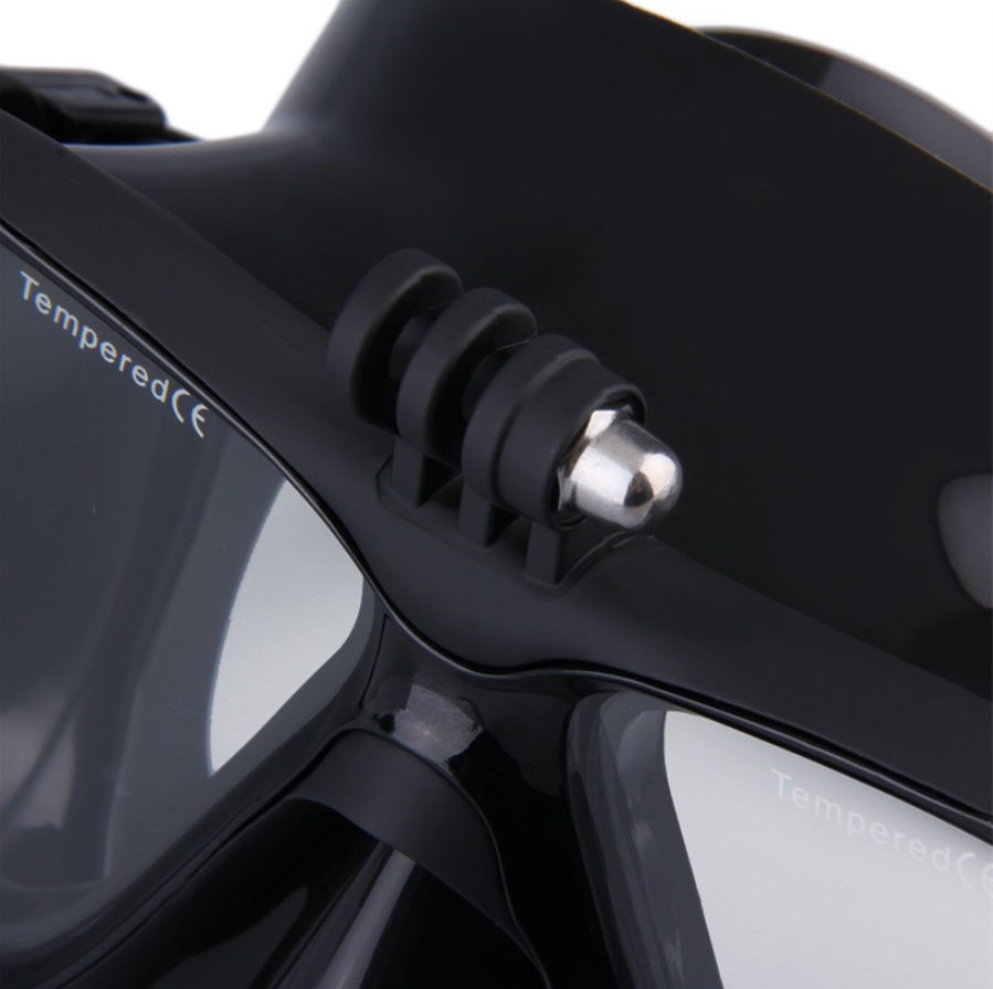 Thumbnail: Diving Mask Scuba Snorkel Goggles Face Glasses Mount for GoPro Hero 8 7 6 5 3+42