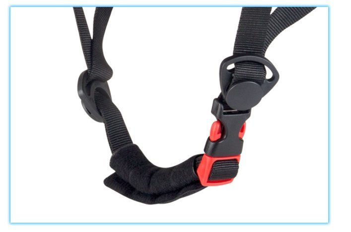 Thumbnail: Shark pattern bicycle helmet with adjustable strap
