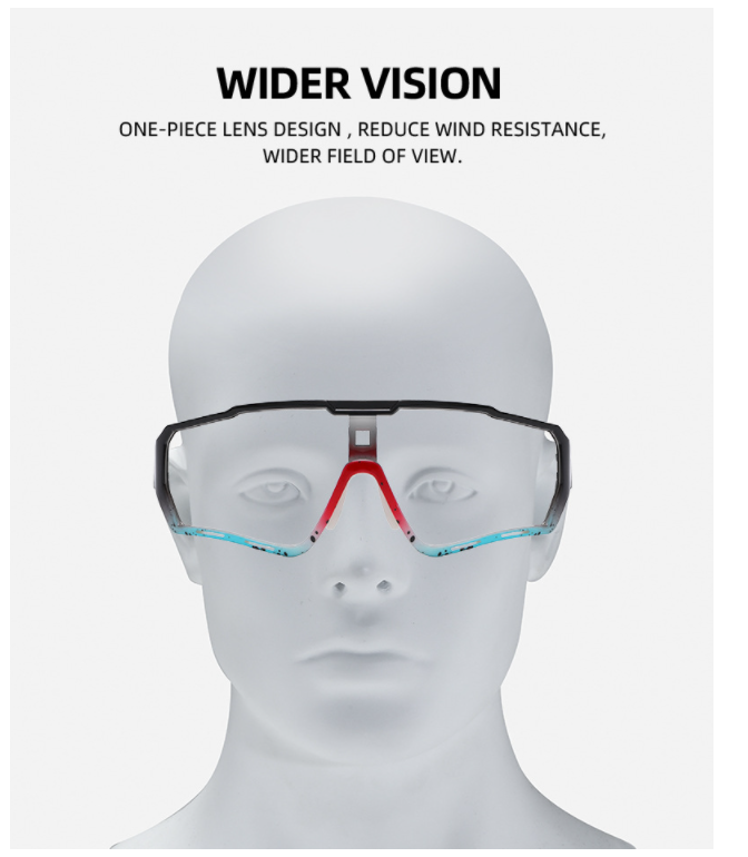 Thumbnail: Sports Outdoor Glasses Color-changing lenses that automatically brighten or dark