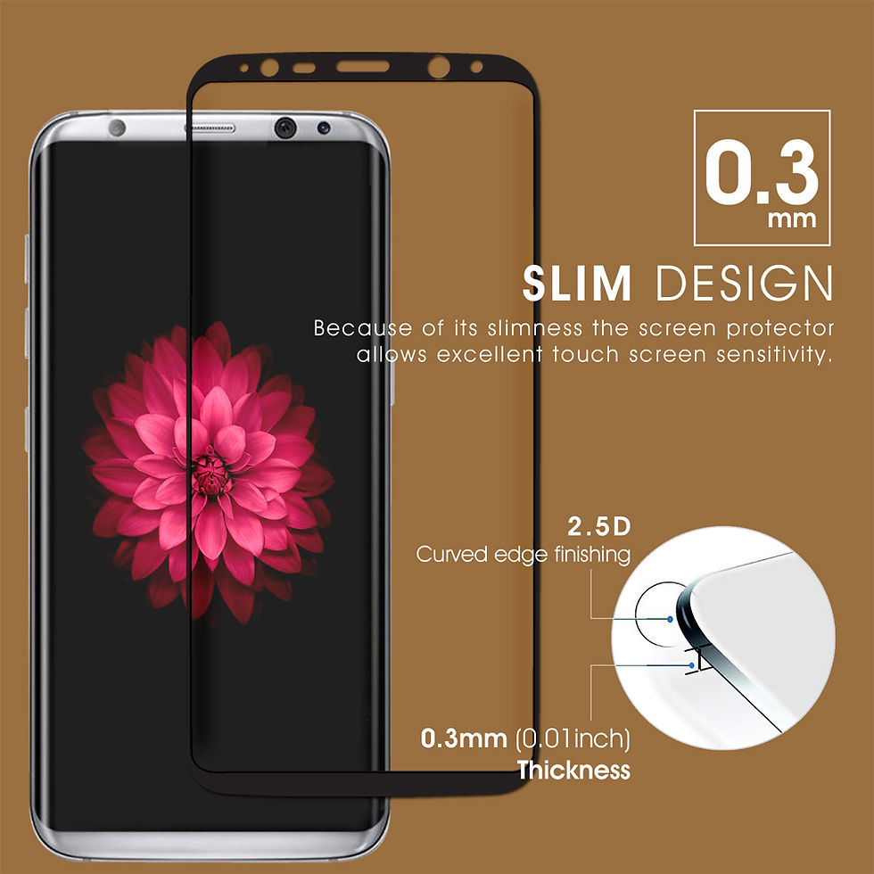 Thumbnail: Samsung Galaxy S8 / S8 Plus Screen Protector (3D Glass)