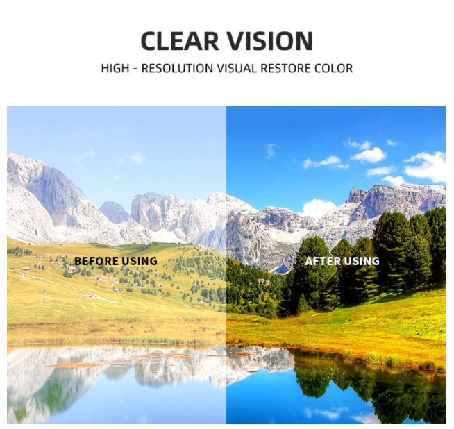 Thumbnail: Sports Outdoor Glasses Color-changing lenses that automatically brighten or dark