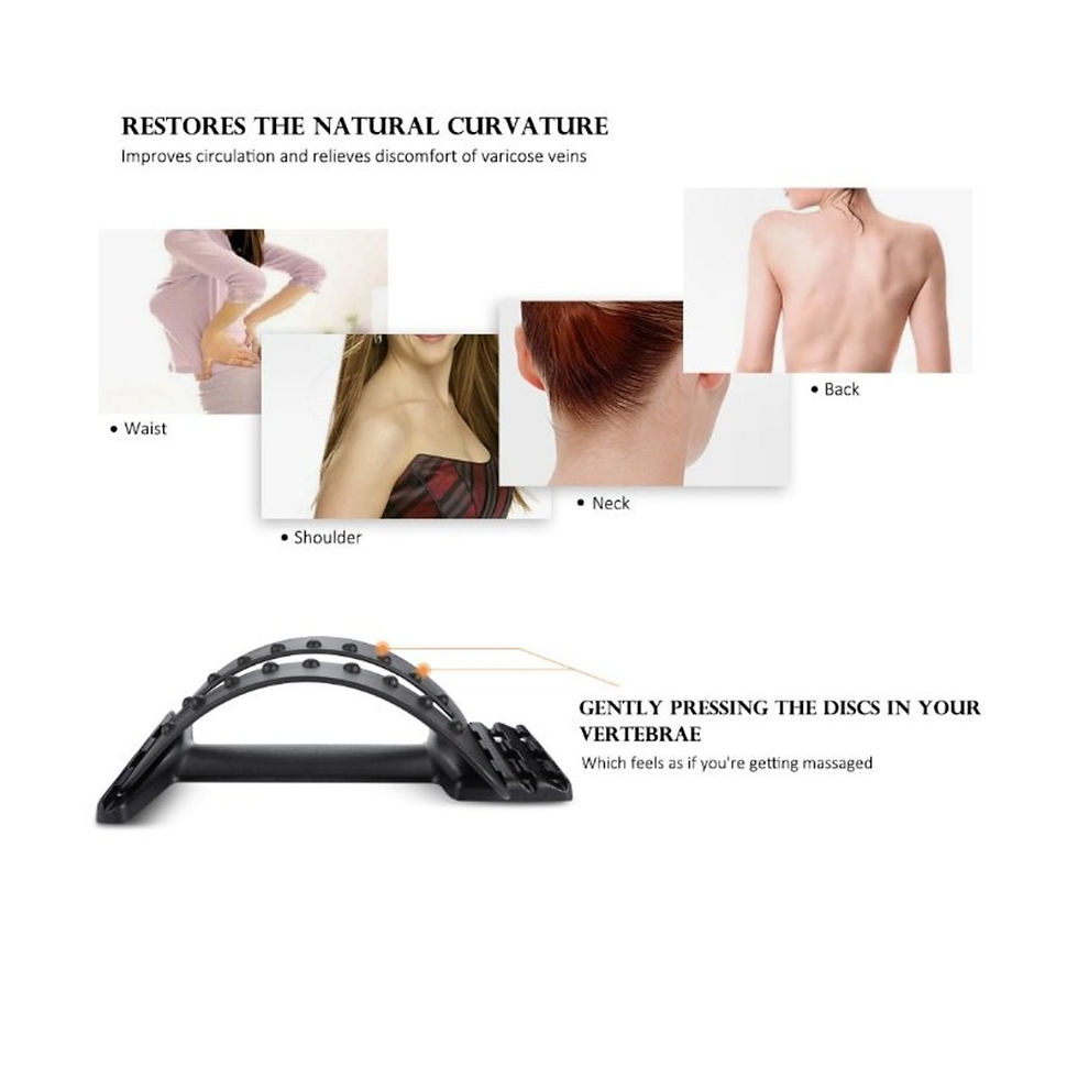 Thumbnail: SOLIDBACK Stretcher Lumbar Support Device Posture Corrector