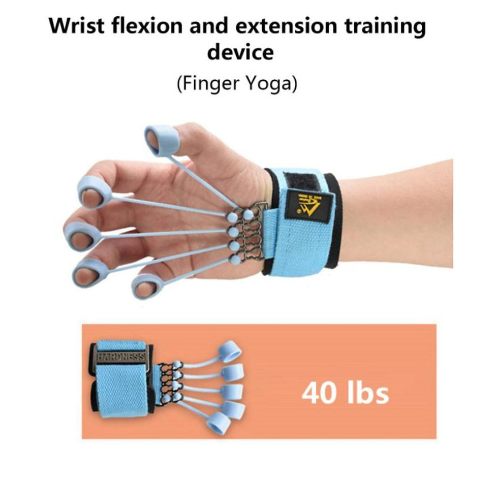Thumbnail: Finger Trainer | 40 pounds, finger flexion and extension, hand training equipmen