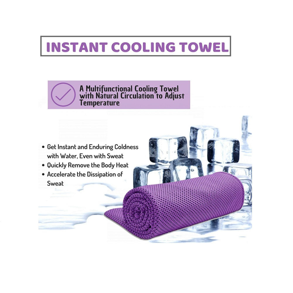Evaporative Cooling Towels, Snap Cooling Towels for Sports, Workout, Fitness