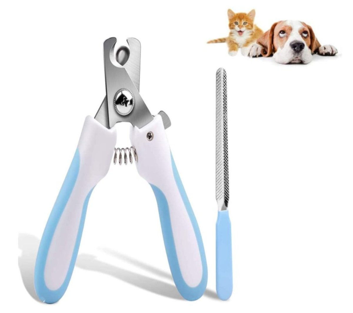 Dog Cat Nail Clipper [ L ] Safety Guard- Equipped with Safety Protection