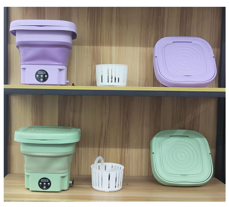 Thumbnail: Mini Portable Washing Machine, Foldable Semi Automatic Washing Machine, Travel W