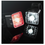 Thumbnail: USB Smart Brake Sensing Bike Tail Light + Bike Headlight Set