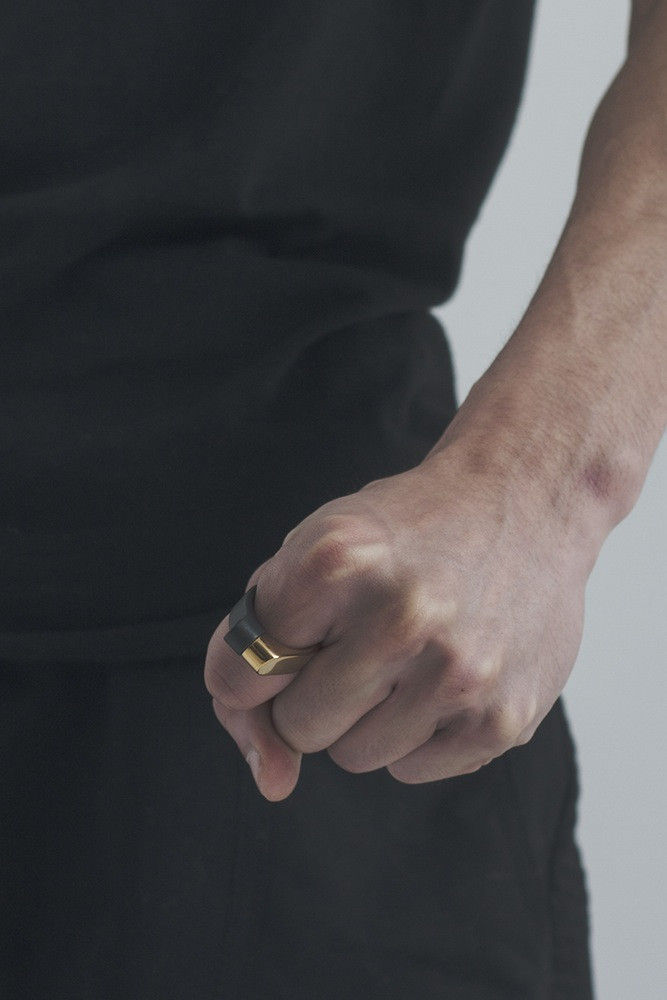Clamp ring type A Gold/Black