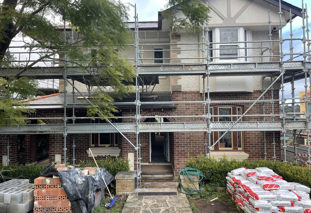 Oatley home renovation
