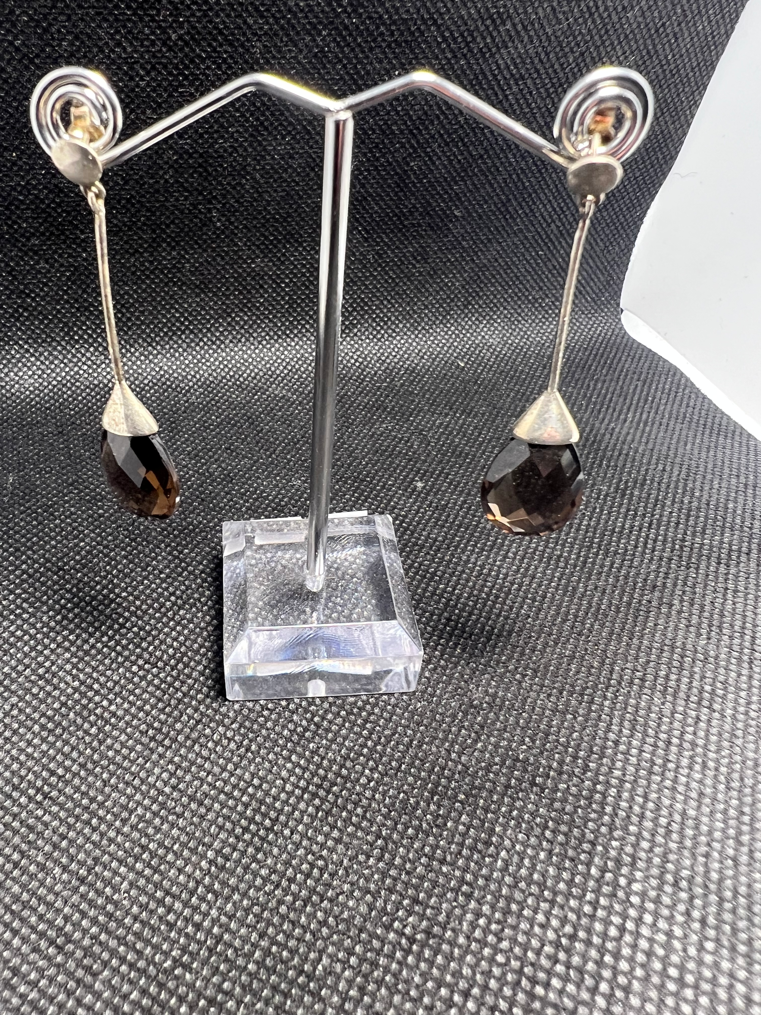 Smokey Quartz And Stirling Silver