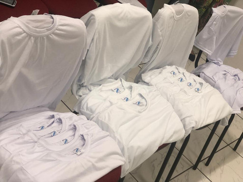 Camisas para distribuição