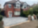 Block paving installation outside a semi-detached house in Leeds
