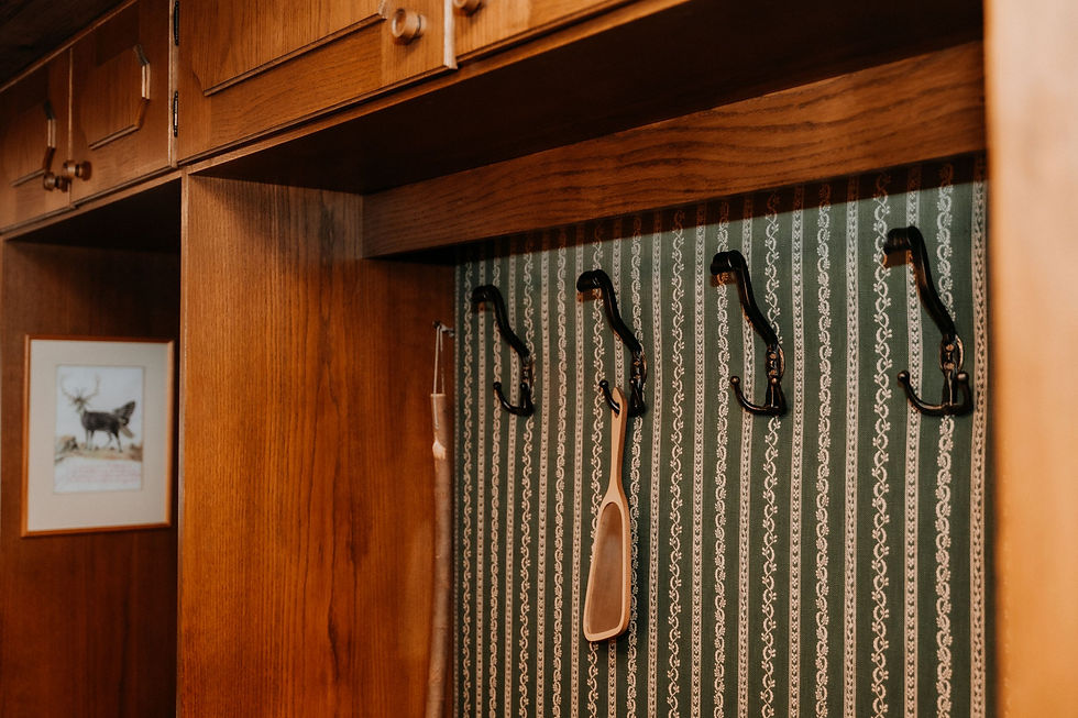 Garderobe im Central Home Wagrain