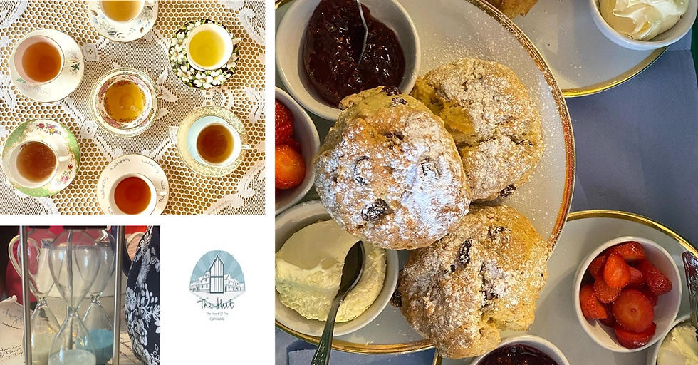 Stroll & Sip: Lavenham's Guided Heritage Tour with Tea at the Blue Vintage Tea Rooms