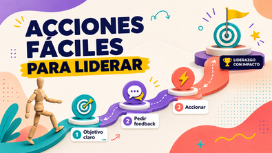Un maniquí como líder caminando hacia la ruta para mejorar su liderazgo