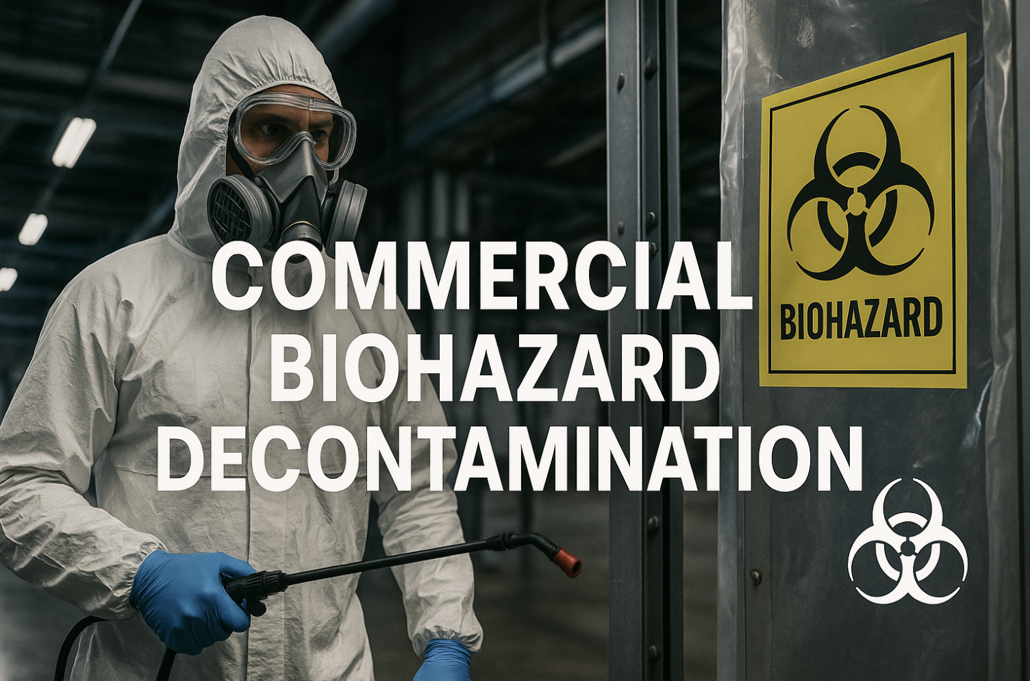 Article image: Commercial Biohazard Decontamination: What Businesses Must Know