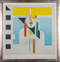 Lithograph by Adam Lude Döring