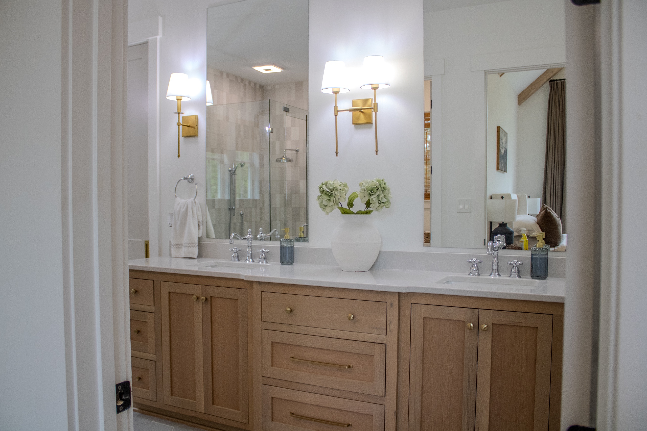 Primary Bathroom — Double Vanity