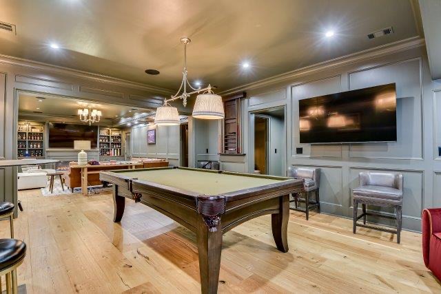 Game Room & Billiards Area