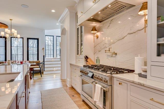 Gourmet Kitchen — Range & Prep Area