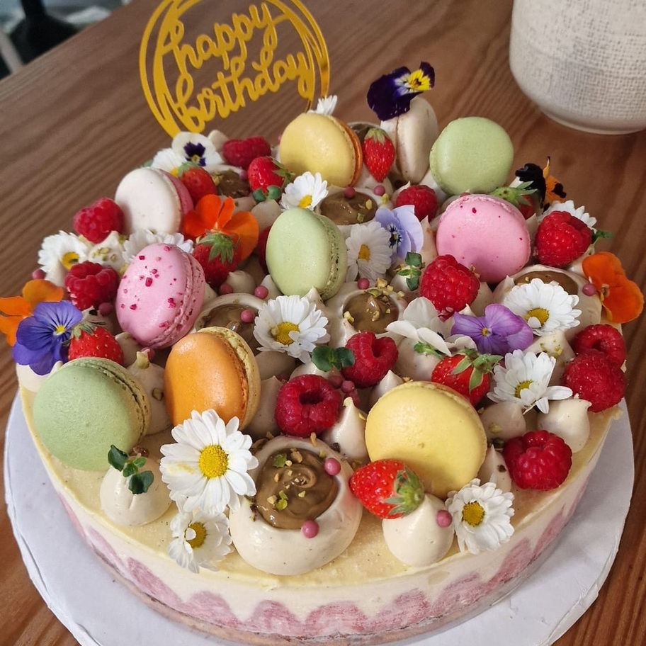 fraisier décoré sur commande