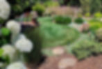 Japanese style garden