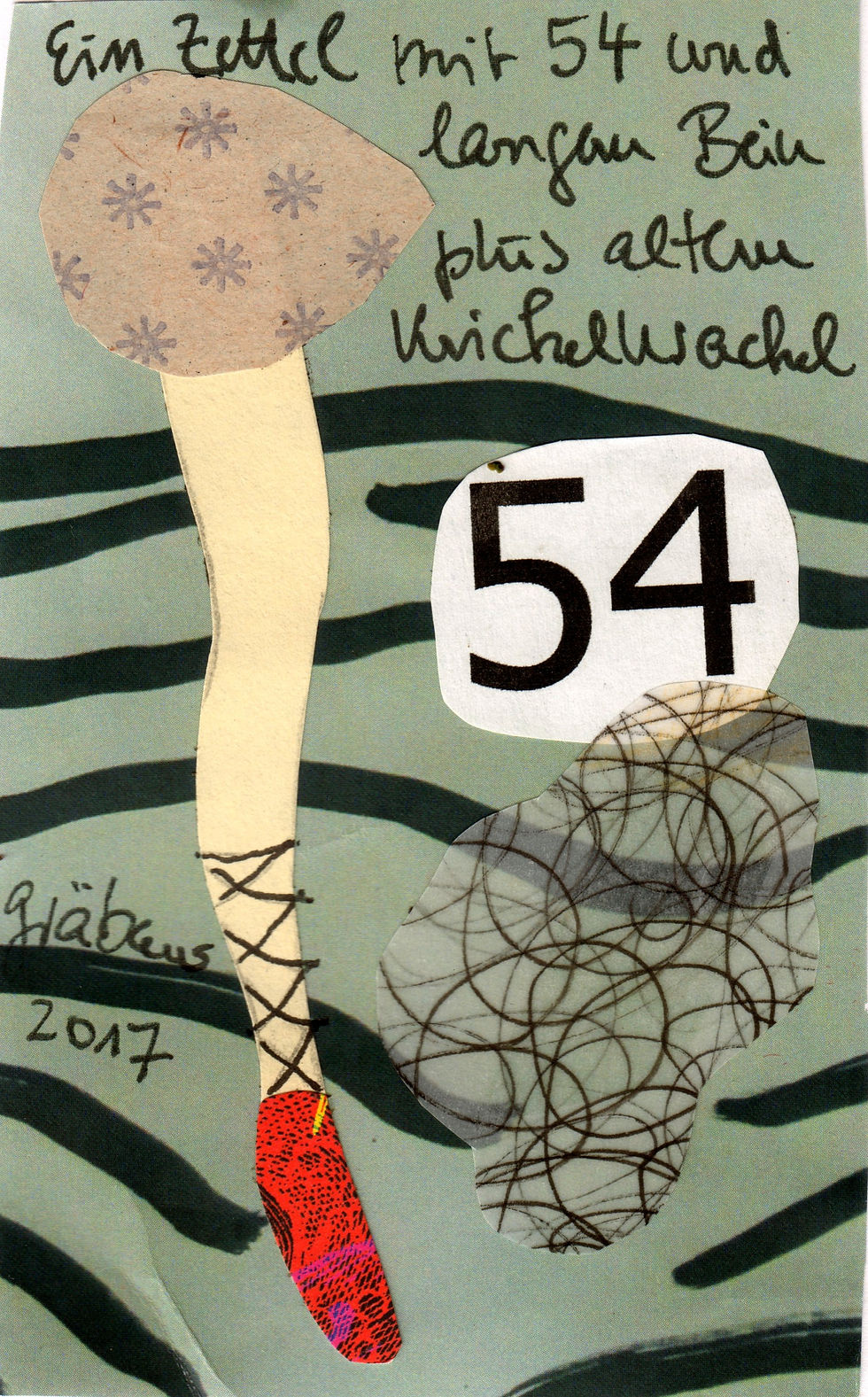 Zettelsammlung Gräbener 54