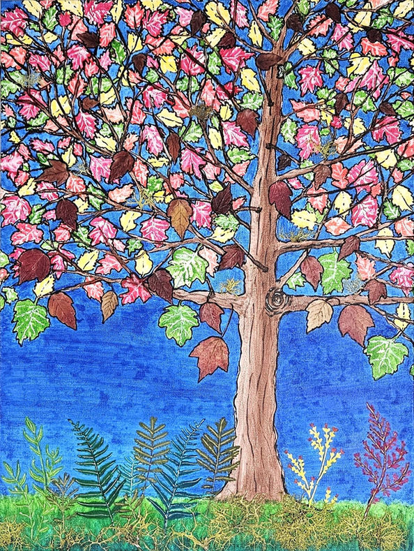Autumn's Tapestry | Mixed Media