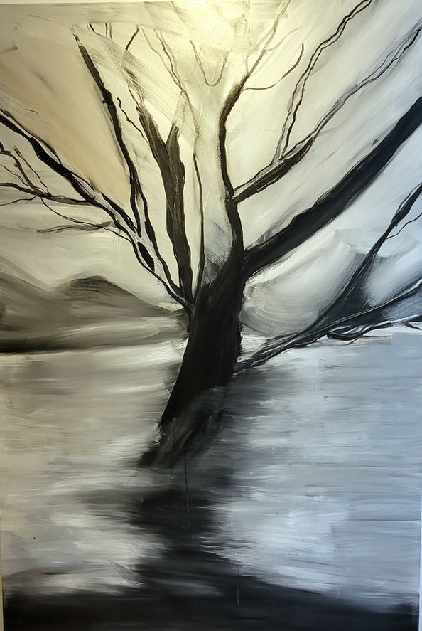 The Tree of Solitude | Oil on Canvas