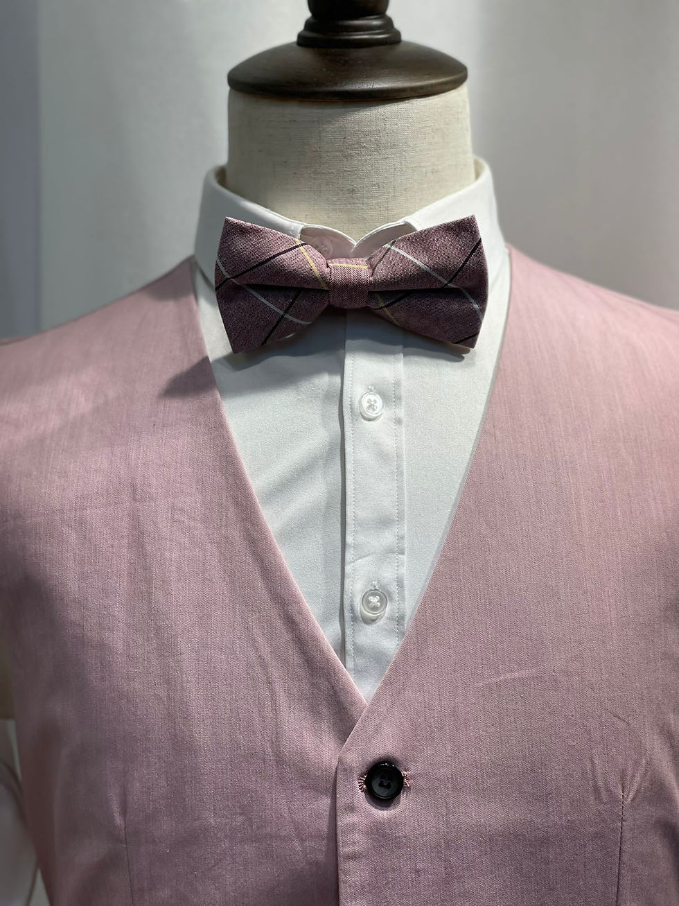 縮圖：粉色西裝三件套