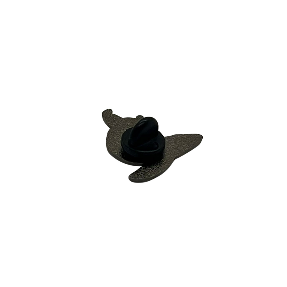Thumbnail: Navy Hump Back Whale Enamel Pin