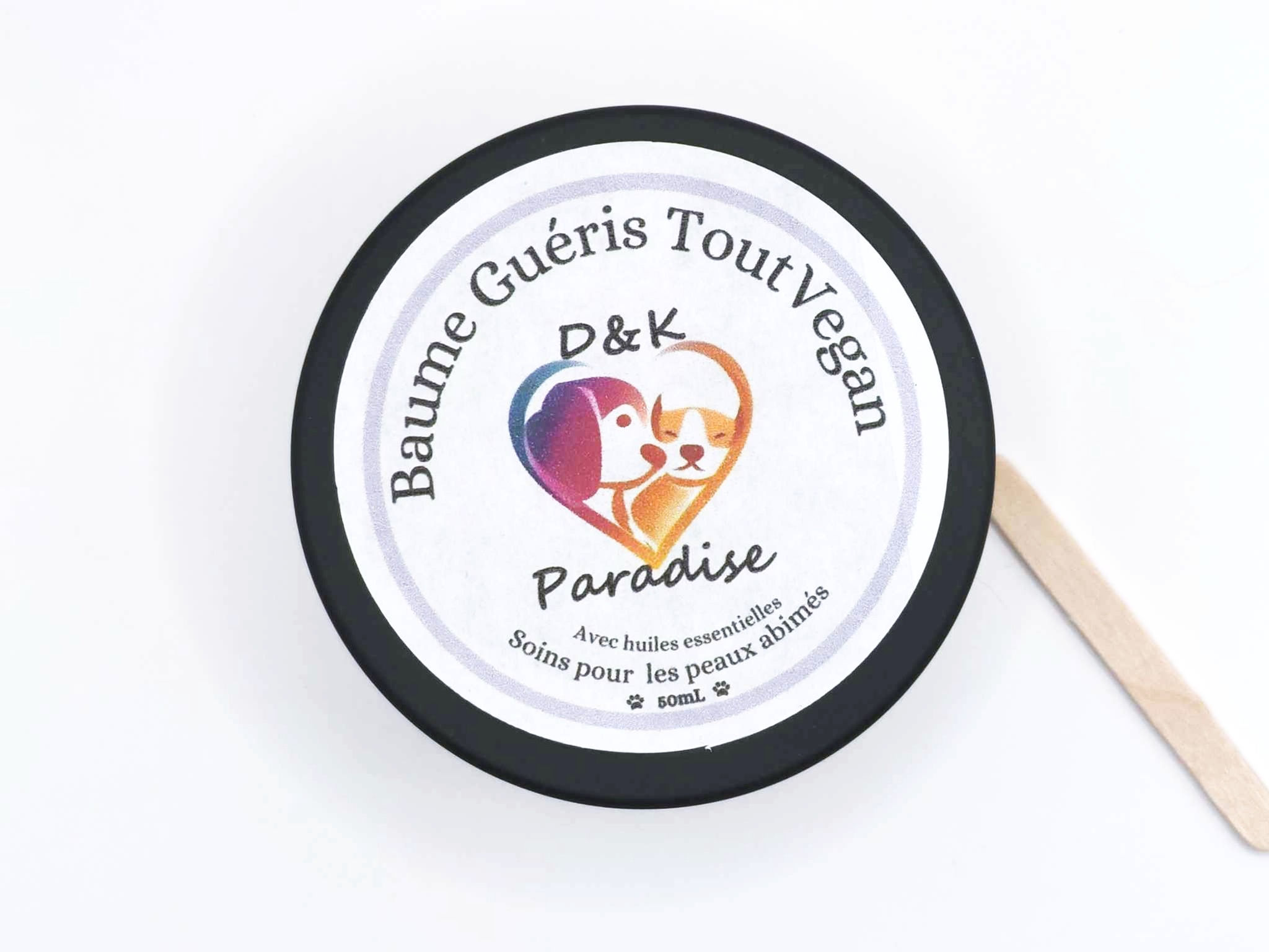 Baume 100% Vegan pour les problèmes de peau du chien