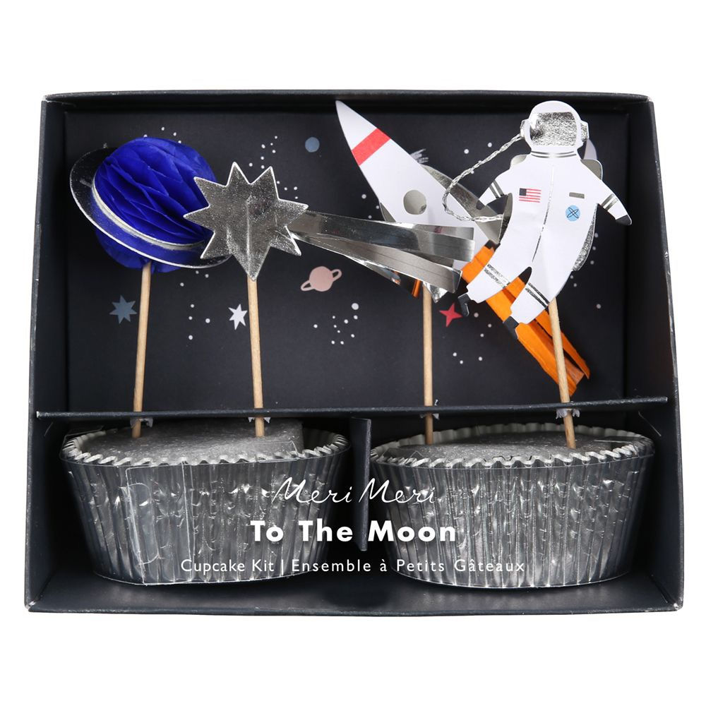 Cohete cupcake kit 