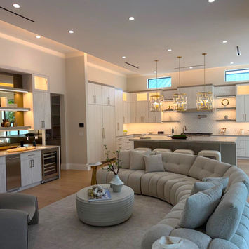 Recessed ceiling lighting in Delray Beach, FL home